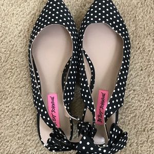 New Betsy Johnson Slingback Flats